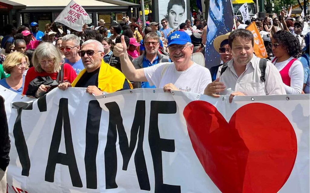 March for Jesus in Paris - Testimonial